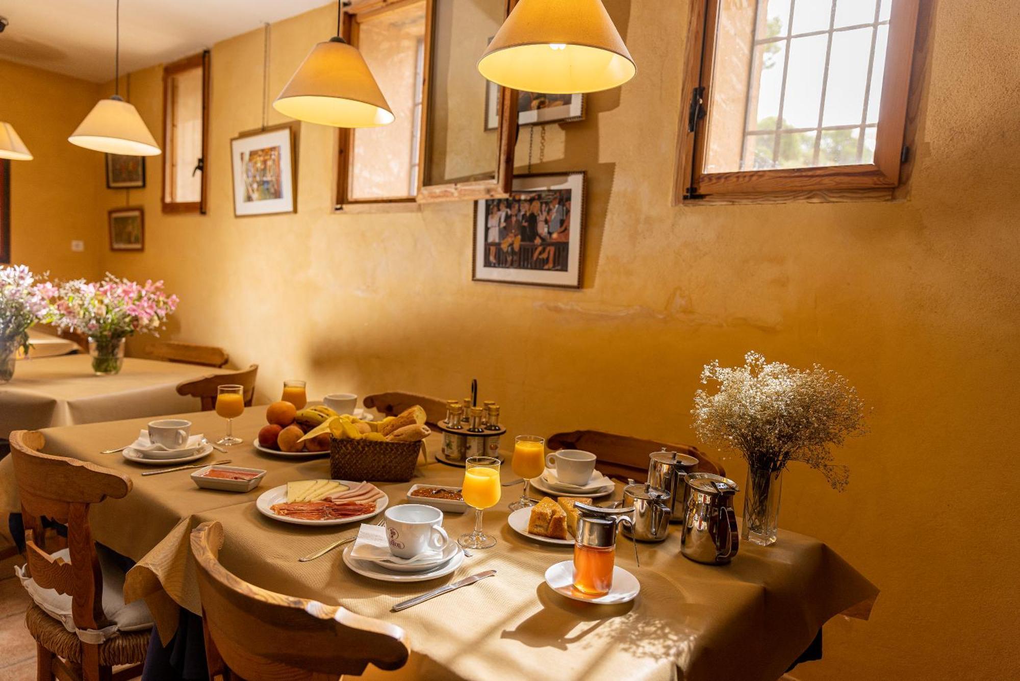 Hotel Rural Mas Fontanelles Biar Eksteriør billede