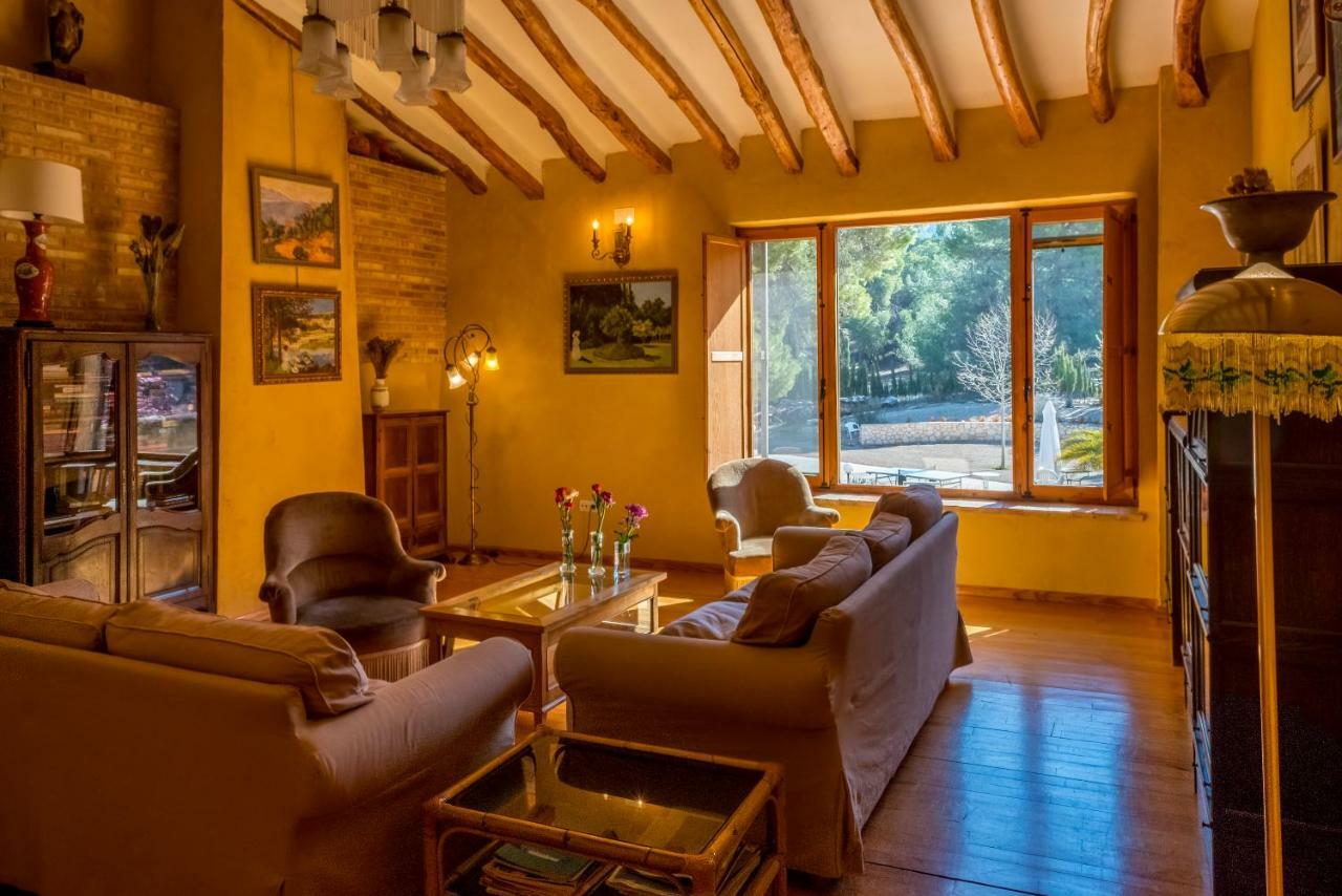 Hotel Rural Mas Fontanelles Biar Eksteriør billede
